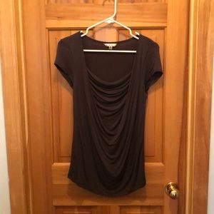 Cabi dark gray blouse